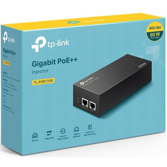 Tp-Link TL-POE170S POE Injektor 60W Tp-Link TL-POE170S POE Injektor 60W