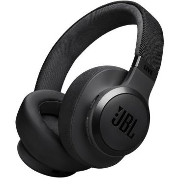  JBL LIVE 770NC Bluetooth vezeték nélküli fülhallgató, fekete, EU