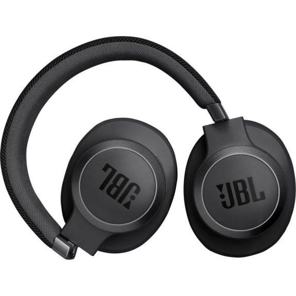 JBL LIVE 770NC Bluetooth vezeték nélküli fülhallgató, fekete, EU