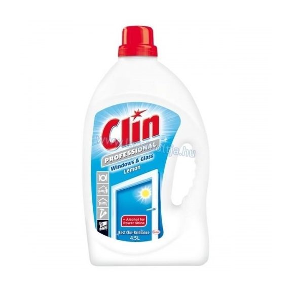 Ablaktisztító utántöltő CLIN Lemon 4 liter Ablaktisztító utántöltő CLIN Lemon 4 liter