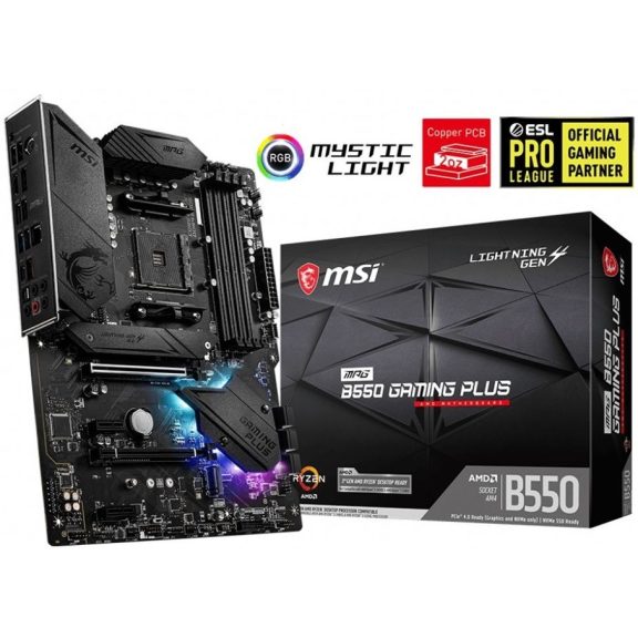 Alaplap AMD MSI MPG B550 GAMING PLUS Alaplap AMD MSI MPG B550 GAMING PLUS